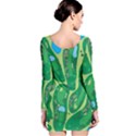 Golf Course Par Golf Course Green Long Sleeve Bodycon Dress View2