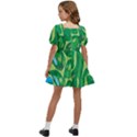 Golf Course Par Golf Course Green Kids  Short Sleeve Dolly Dress View4