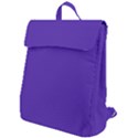 Ultra Violet Purple Flap Top Backpack View1