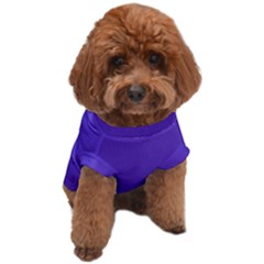 Ultra Violet Purple Dog T-shirt by bruzer