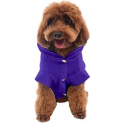 Ultra Violet Purple Dog Coat by bruzer