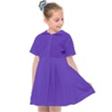 Ultra Violet Purple Kids  Sailor Dress View1