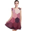 Hexagon Valentine Valentines Tie Up Tunic Dress View1