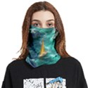 Moon Moonlit Forest Fantasy Midnight Face Covering Bandana (Two Sides) View1