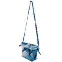 Dolphin Swimming Sea Ocean Folding Shoulder Bag View2