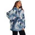 Dolphins Sea Ocean Water Women s Ski and Snowboard Jacket View2