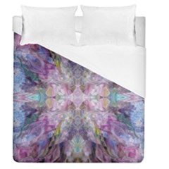 Blended Butterfly Duvet Cover (queen Size) by kaleidomarblingart