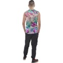 Love Amour Butterfly Colors Flowers Text Men s Regular Tank Top View2