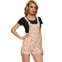 Lines Dots Pattern Abstract Art Short Overalls View3