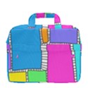 Shapes Texture Colorful Cartoon MacBook Pro 16  Shoulder Laptop Bag View4