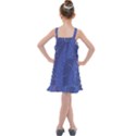 Texture Multicolour Ink Dip Flare Kids  Overall Dress View2