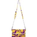 Waves Pattern Lines Wiggly Mini Crossbody Handbag View1