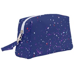 Texture Grunge Speckles Dots Wristlet Pouch Bag (large)