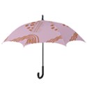 Elements Scribbles Wiggly Lines Retro Vintage Hook Handle Umbrellas (Small) View3