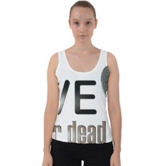 Leaf Leaf Velvet Tank Top by eswaachmad2024