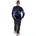 Fractal Cube 3d Art Nightmare Abstract Men s Pique Long Sleeve T-Shirt View2