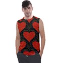 Love Hearts Pattern Style Men s Regular Tank Top View1