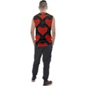 Love Hearts Pattern Style Men s Regular Tank Top View2