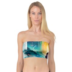 Starry Night Wanderlust: A Whimsical Adventure Bandeau Top by stine1