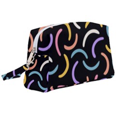 Abstract Pattern Wallpaper Wristlet Pouch Bag (large)