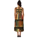 Books Bookshelves Library Fantasy Apothecary Book Nook Literature Study Sleeveless Round Neck Midi Dress View4