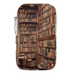 Room Interior Library Books Bookshelves Reading Literature Study Fiction Old Manor Book Nook Reading Waist Pouch (small) by Grandong