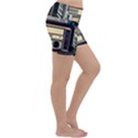 Radios Tech Technology Music Vintage Antique Old Lightweight Velour Yoga Shorts View3