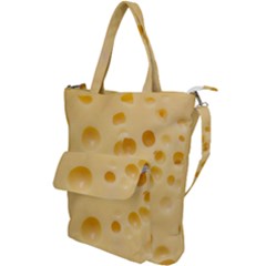 Cheese Texture, Yellow Cheese Background Shoulder Tote Bag by nateshop