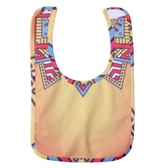 Mandala Sun Baby Bib by goljakoff