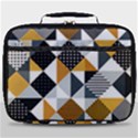 Pattern Tile Squares Triangles Seamless Geometry Full Print Lunch Bag View1