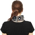 Retro Cameras Old Vintage Antique Technology Wallpaper Retrospective Face Covering Bandana (Two Sides) View2