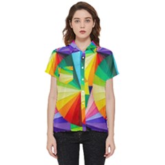 Bring Colors To Your Day Short Sleeve Pocket Shirt by elizah032470