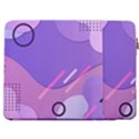 Colorful Labstract Wallpaper Theme 17  Vertical Laptop Sleeve Case With Pocket View2