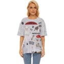 meow cats Oversized Basic T-Shirt View1