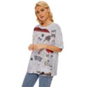 meow cats Oversized Basic T-Shirt View2