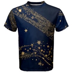 Starsstar Glitter Men s Cotton T-shirt by Maspions