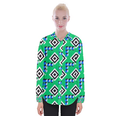 Beauitiful Geometry Womens Long Sleeve Shirt by Sparkle