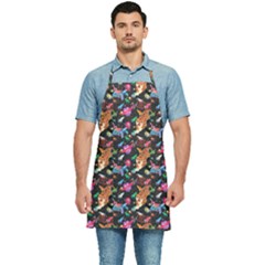 Beautiful Pattern Kitchen Apron by Sparkle