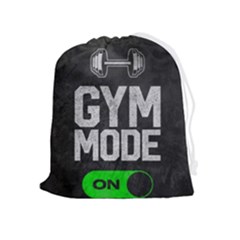 Gym Mode Drawstring Pouch (xl) by Store67