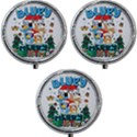 Bluey birthday Mini Round Pill Box (Pack of 3) View1