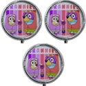 grannies bluey Mini Round Pill Box (Pack of 3) View1