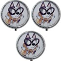 bluey funny Mini Round Pill Box (Pack of 3) View1