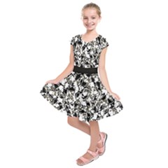 Barkfusion Camouflage Kids  Short Sleeve Dress by dflcprintsclothing