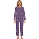 Trippy Cool Pattern Womens  Long Sleeve Lightweight Pajamas Set View1