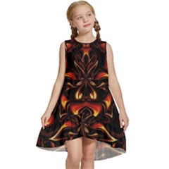 Year Of The Dragon Kids  Frill Swing Dress by MRNStudios