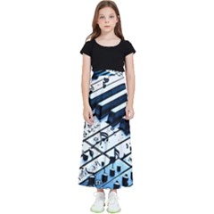 B6313536-100c-4899-8d14-ee9bb1cc53bc Kids  Flared Maxi Skirt by RiverRootsReggae