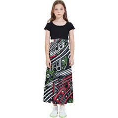 Ec87f308-2609-429d-a22f-62cafc87c34a Kids  Flared Maxi Skirt by RiverRootsReggae