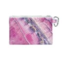 Texture Pink Pattern Paper Grunge Canvas Cosmetic Bag (Medium) View2