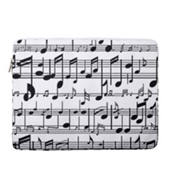 Harmonize Your Soul 15  Vertical Laptop Sleeve Case With Pocket by RiverRootz