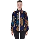 pattern with horses Women s High Neck Windbreaker View1